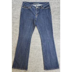 Michael Kors Jeans Womens 4 Blue Bootcut Stretch Flare Classic Casual Dark Denim